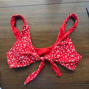 SHEIN Red Bikini Top - size S